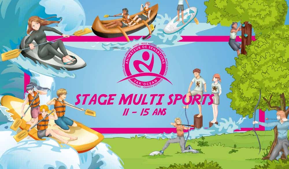 Stage ado vacance multi sports